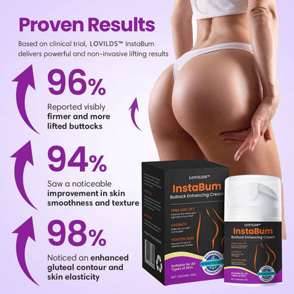（Limited Time Discount 🔥 Last Day) LOVILDS™ InstaBum Buttock Enhancing Cream