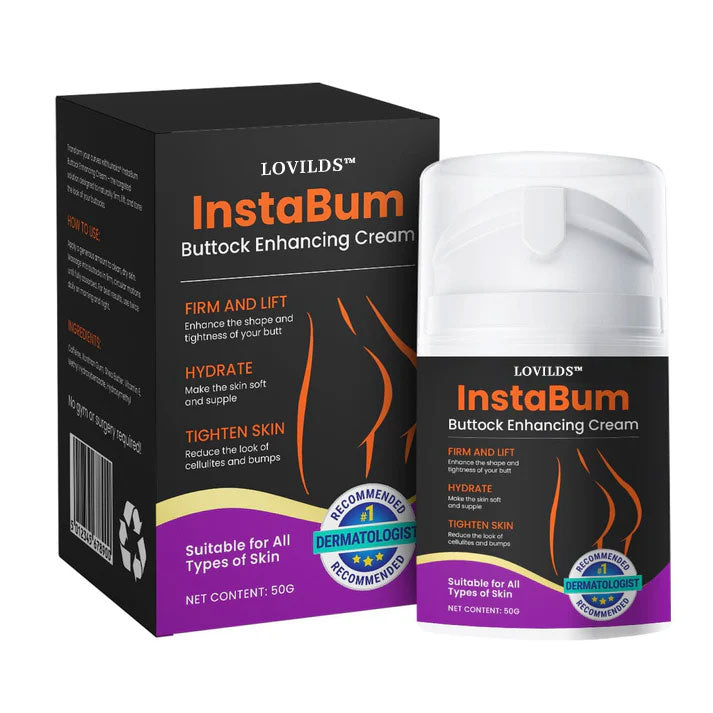 （Limited Time Discount 🔥 Last Day) LOVILDS™ InstaBum Buttock Enhancing Cream