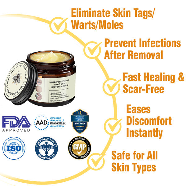 LOVILDS™ Bee Venom Total Skin Renewal Cream US Dermatologist Approved