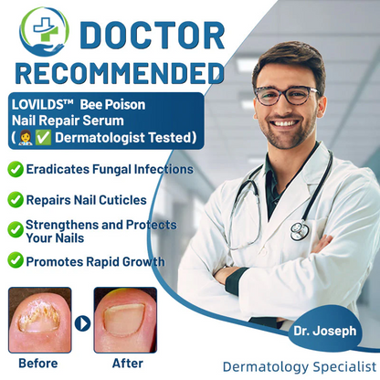 (🔥LAST DAY SALE-82% OFF) LOVILDS™ Nail Fungus Bee Poison Treatment Serum