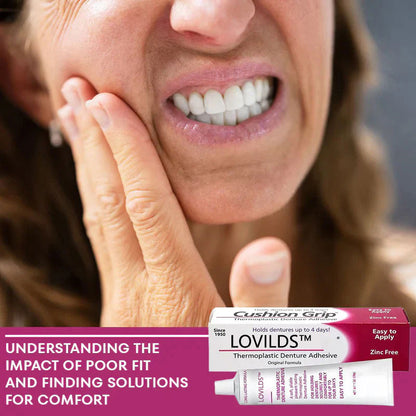 ⏰[Official Brand Store 24-Hours Promotion Buy 1 Get 2 Free] LOVILDS™ Thermoplastic Denture Adhesive