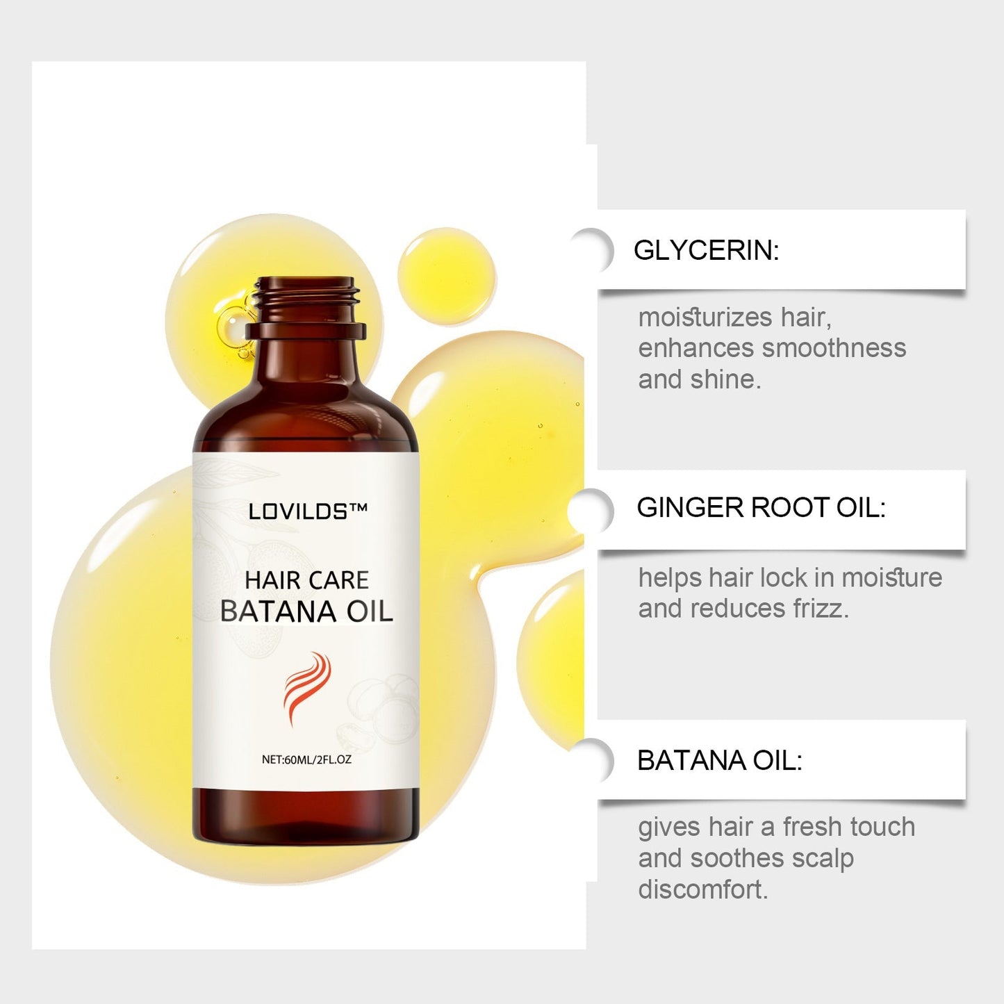 Say Goodbye to Thinning Hair – Lovilds™ Batana Hair Care Essential Oil