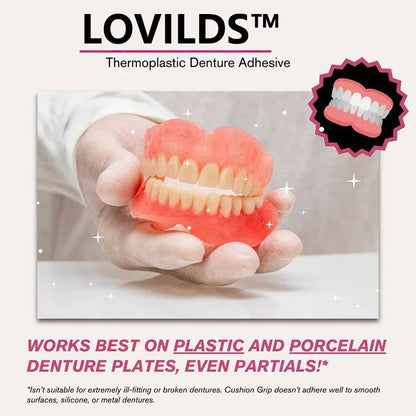 ⏰[Official Brand Store 24-Hours Promotion Buy 1 Get 2 Free] LOVILDS™ Thermoplastic Denture Adhesive
