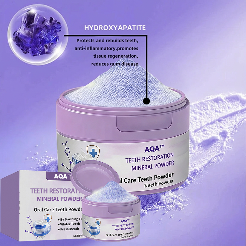 AQA™ TeethRestoration Mineral Powder🦷 (🎁Flash Sale - Don’t Miss Out)