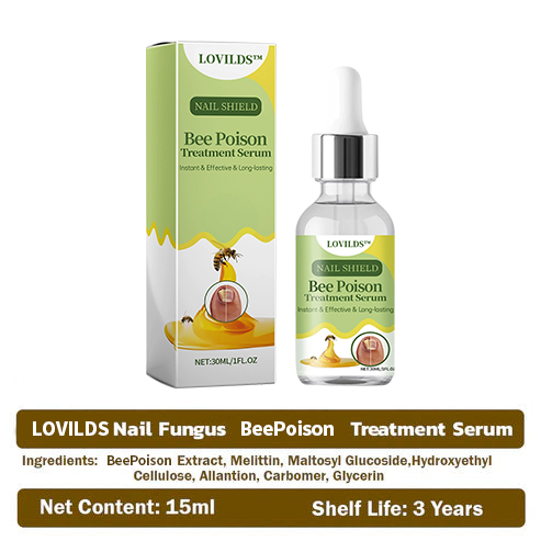 (🔥LAST DAY SALE-82% OFF) LOVILDS™ Nail Fungus Bee Poison Treatment Serum