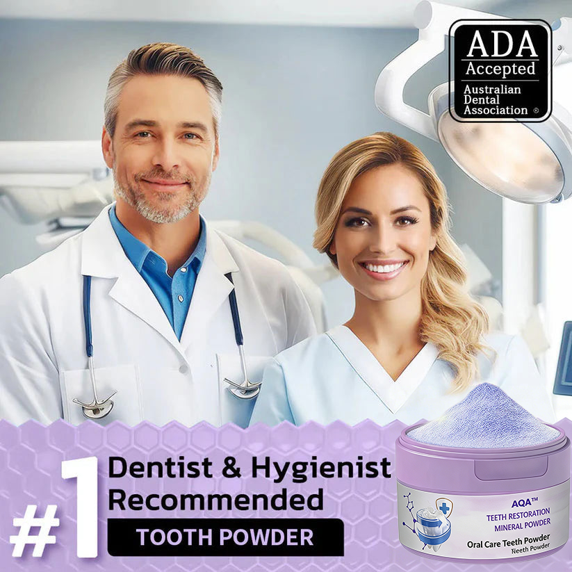 AQA™ TeethRestoration Mineral Powder🦷 (🎁Flash Sale - Don’t Miss Out)