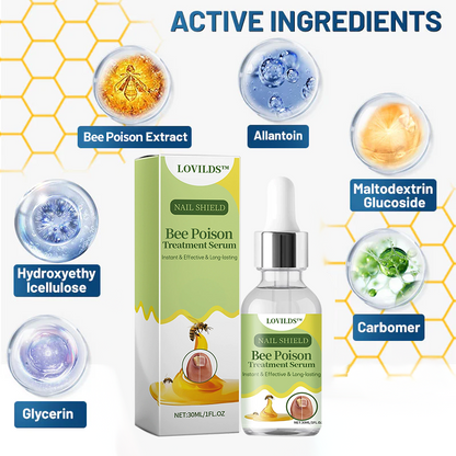 (🔥LAST DAY SALE-82% OFF) LOVILDS™ Nail Fungus Bee Poison Treatment Serum