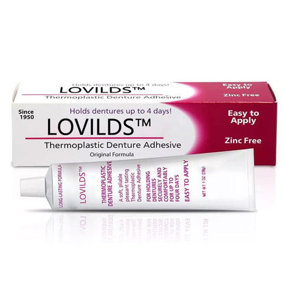 ⏰[Official Brand Store 24-Hours Promotion Buy 1 Get 2 Free] LOVILDS™ Thermoplastic Denture Adhesive