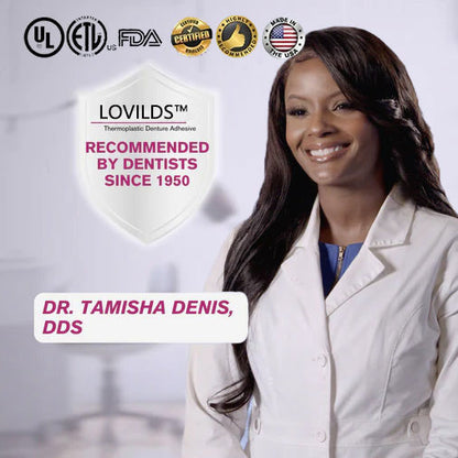 ⏰[Official Brand Store 24-Hours Promotion Buy 1 Get 2 Free] LOVILDS™ Thermoplastic Denture Adhesive